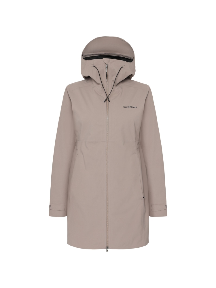 Didriksons Bea Parka 6 Women's Ash Brown 505240-F04 jassen online bestellen bij Kathmandu Outdoor & Travel