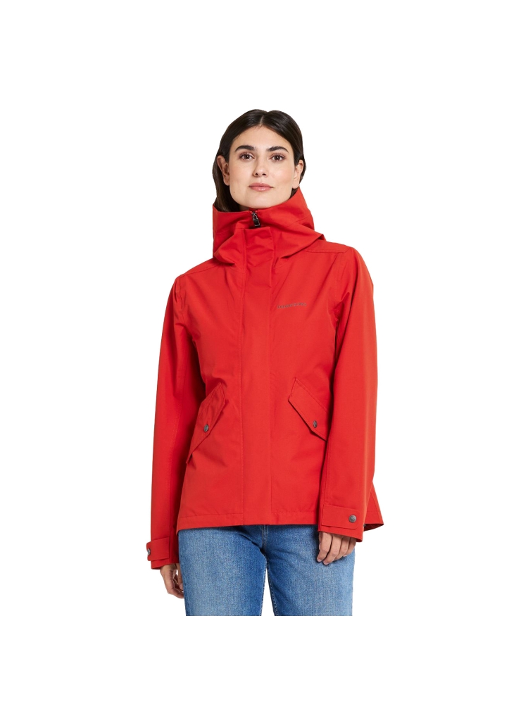 Didriksons Silja Jacket Women's Pomme Red 505645-463 jassen online bestellen bij Kathmandu Outdoor & Travel