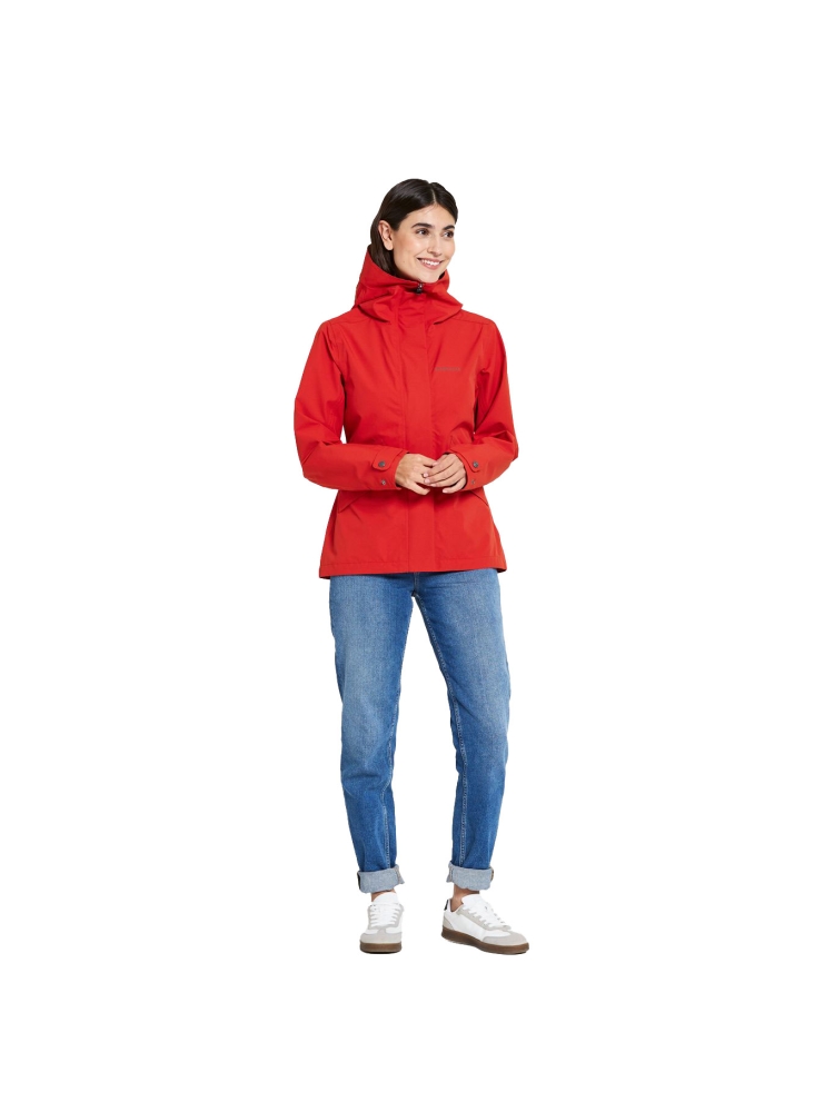 Didriksons Silja Jacket Women's Pomme Red 505645-463 jassen online bestellen bij Kathmandu Outdoor & Travel