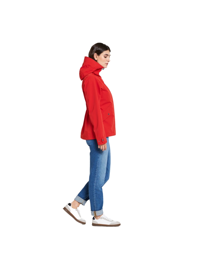 Didriksons Silja Jacket Women's Pomme Red 505645-463 jassen online bestellen bij Kathmandu Outdoor & Travel
