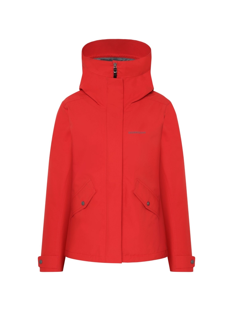 Didriksons Silja Jacket Women's Pomme Red 505645-463 jassen online bestellen bij Kathmandu Outdoor & Travel