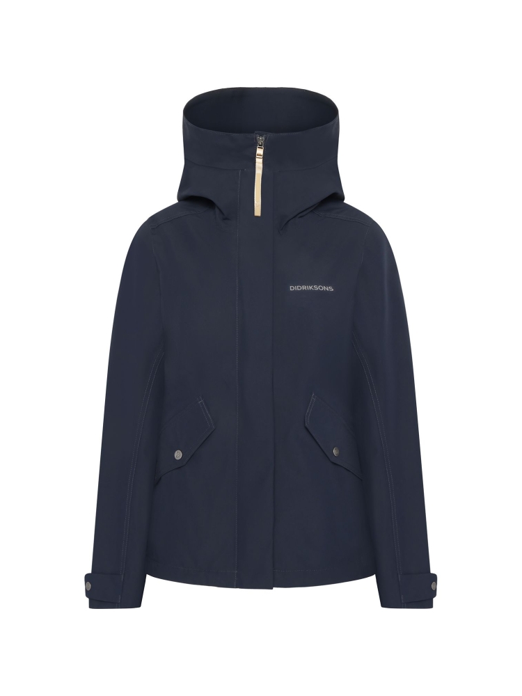 Didriksons Silja Jacket Women's Dark Night Blue 505645-999 jassen online bestellen bij Kathmandu Outdoor & Travel