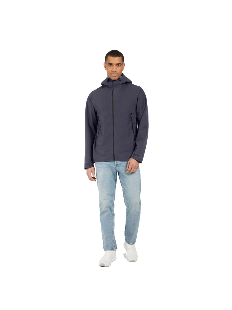 Didriksons Basil usx Jacket 4 Dark Night Blue 505176-999 jassen online bestellen bij Kathmandu Outdoor & Travel