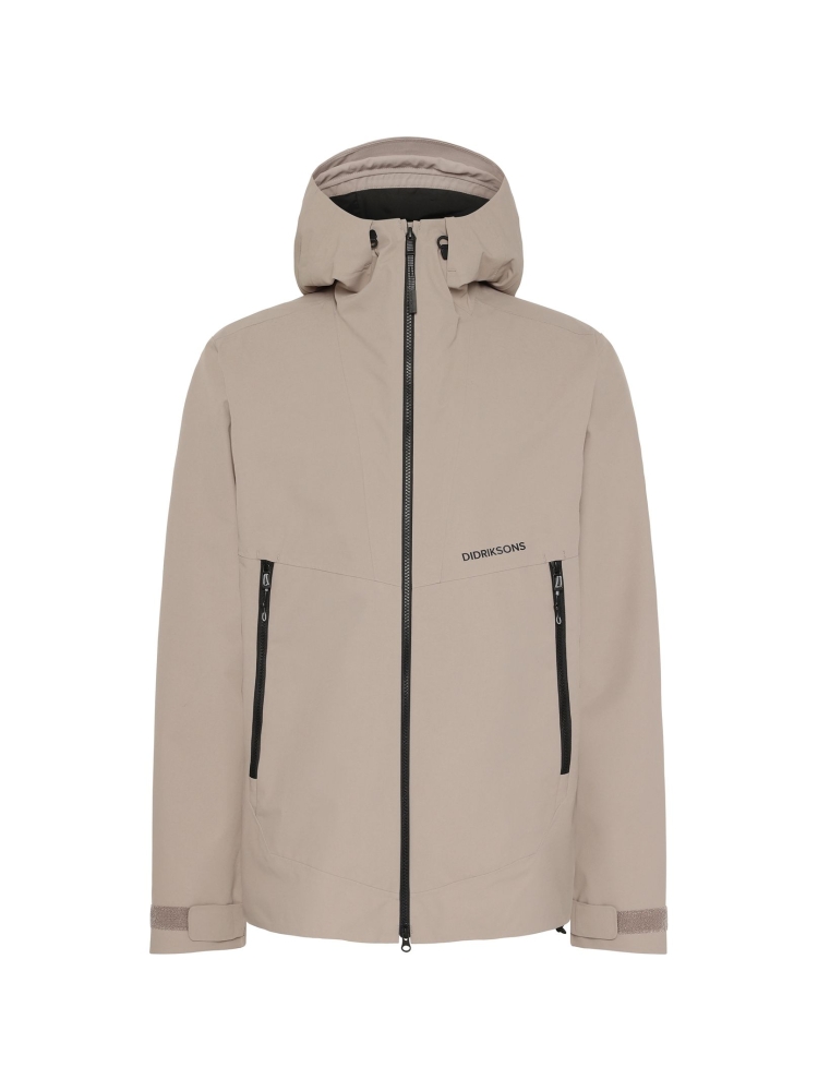 Didriksons Basil usx Jacket 4 Ash Brown 505176-F04 jassen online bestellen bij Kathmandu Outdoor & Travel