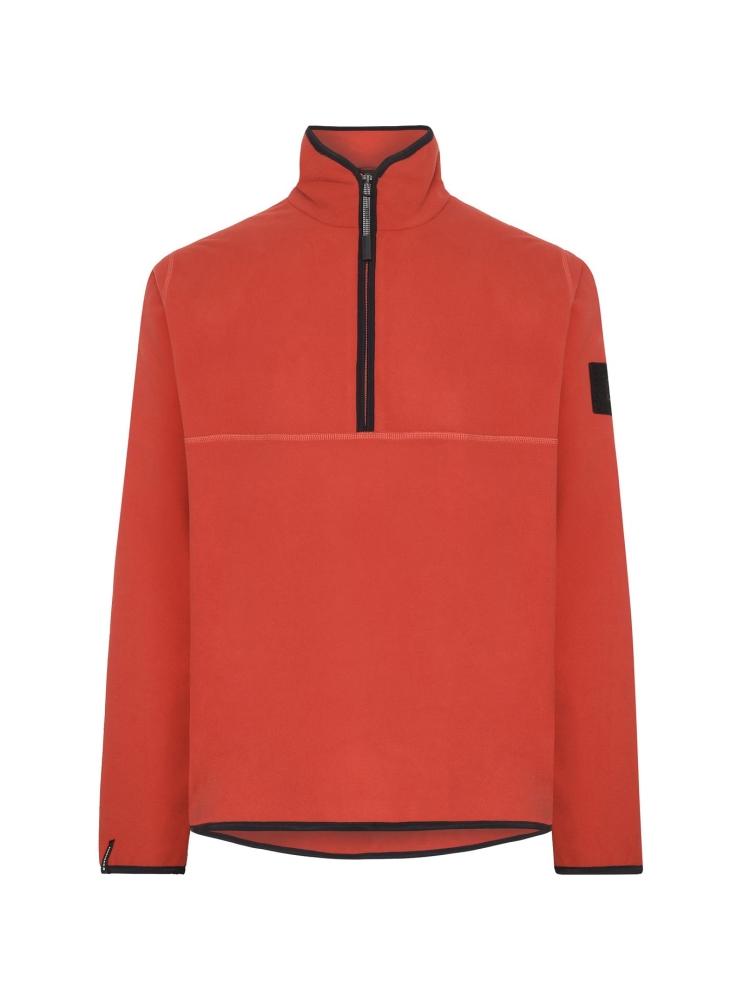 Didriksons Hannes usx Halfzip Ochre Red 505668-J08 jassen online bestellen bij Kathmandu Outdoor & Travel