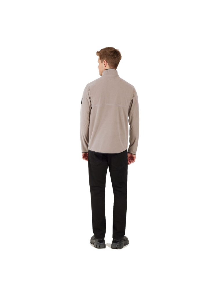 Didriksons Hannes usx Halfzip Ash Brown 505668-F04 jassen online bestellen bij Kathmandu Outdoor & Travel