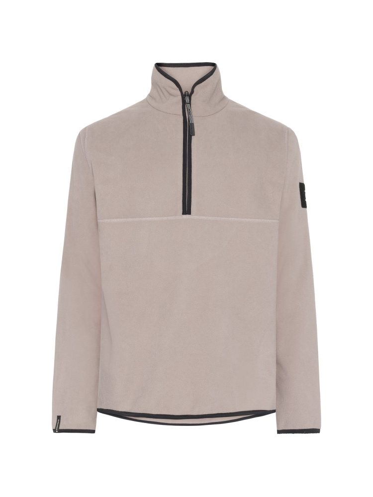 Didriksons Hannes usx Halfzip Ash Brown 505668-F04 jassen online bestellen bij Kathmandu Outdoor & Travel