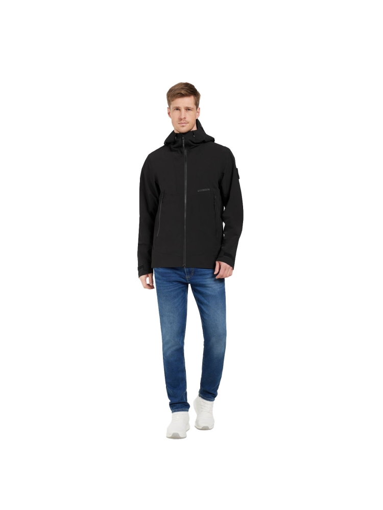 Didriksons Bob usx Jacket Black 505650-060 jassen online bestellen bij Kathmandu Outdoor & Travel