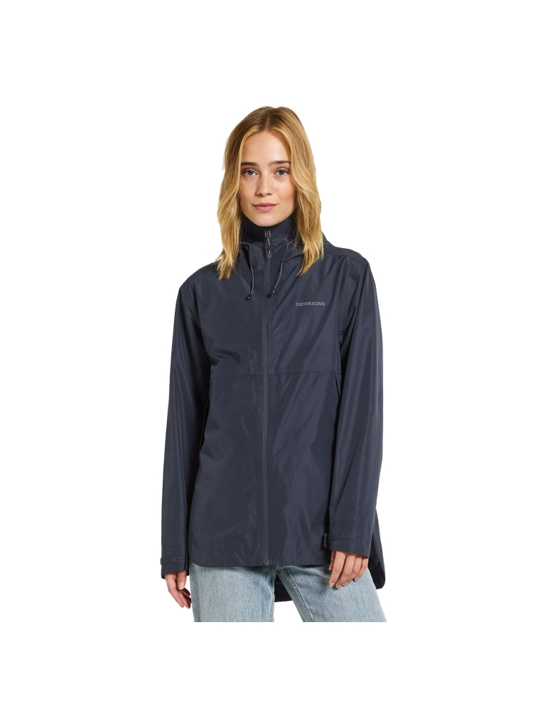 Didriksons Tilde Jacket 4 Women's Dark Night Blue 505244-999 jassen online bestellen bij Kathmandu Outdoor & Travel