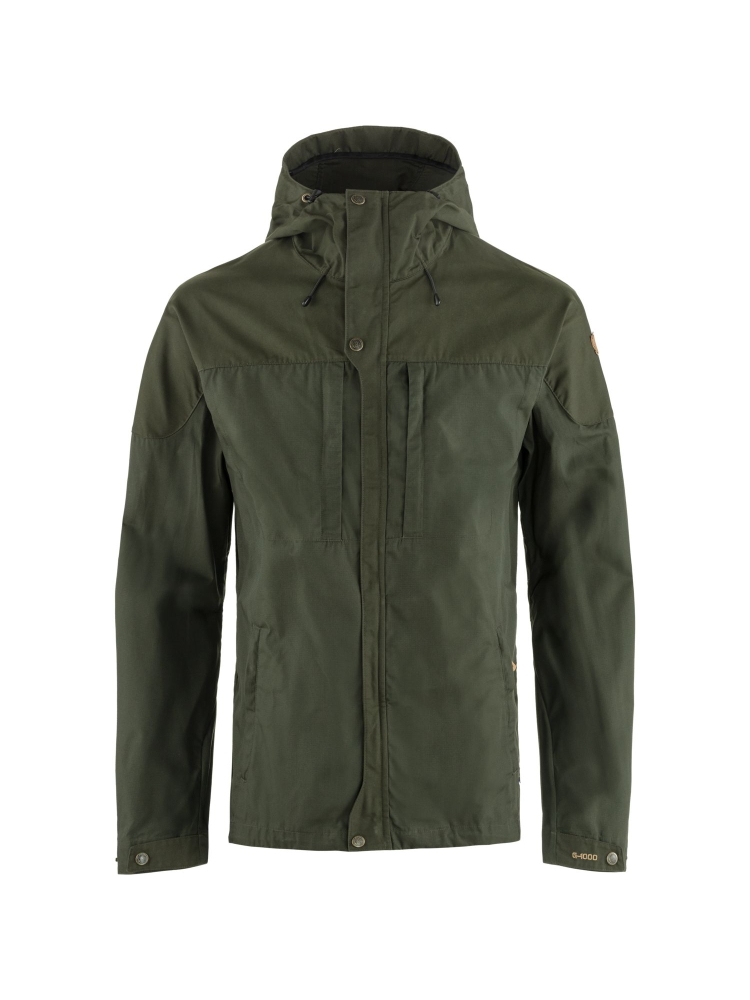 Fjällräven Skogsö Jacket Deep Forest F81698-662 jassen online bestellen bij Kathmandu Outdoor & Travel