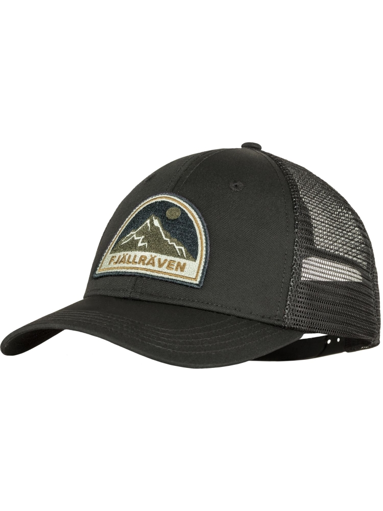 Fjällräven Badge Långtradarkeps Black F78152-550 kleding accessoires online bestellen bij Kathmandu Outdoor & Travel