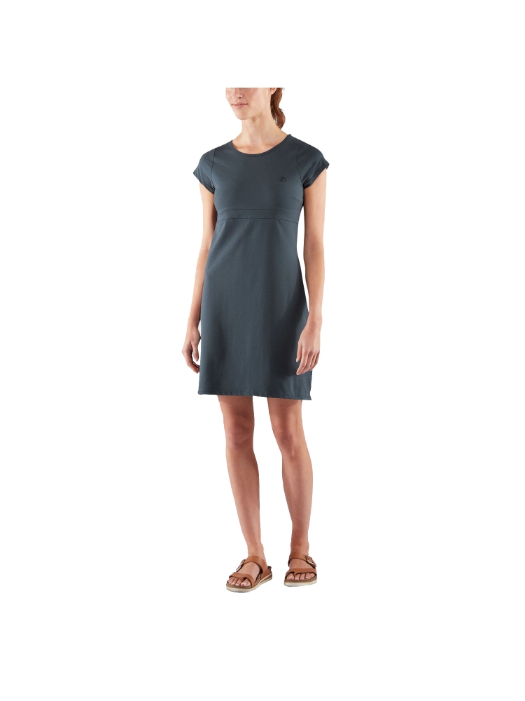 Fjällräven High Coast Dress Women's Navy F89917-560 jurken en rokken online bestellen bij Kathmandu Outdoor & Travel