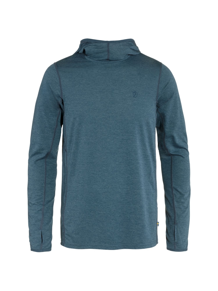 Fjällräven Abisko Sun-hoodie Indigo Blue F87199-534 shirts en tops online bestellen bij Kathmandu Outdoor & Travel