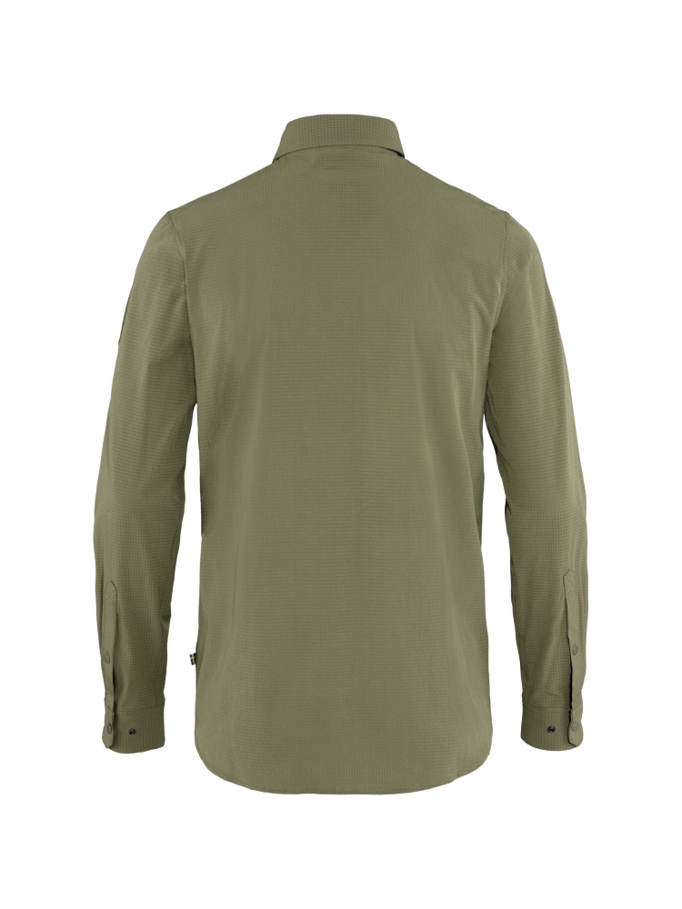 Fjällräven Abisko Trekking Shirt Light Olive F87935-622 shirts en tops online bestellen bij Kathmandu Outdoor & Travel