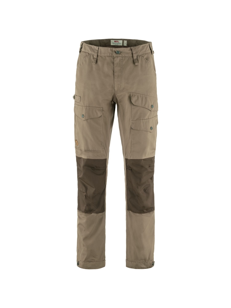 Fjällräven Vidda Pro Ventilated Trs Regular Suede Brown-Dark Olive F87178-244-633 broeken online bestellen bij Kathmandu Outdoor & Travel