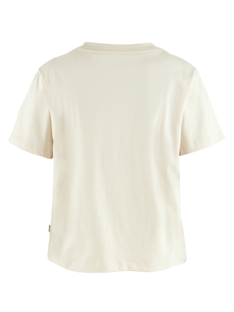 Fjällräven Fjällblomster Logo T-shirt Women's Chalk White F14600213-113 shirts en tops online bestellen bij Kathmandu Outdoor & Travel