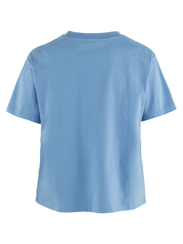 Fjällräven Fjällblomster Logo T-shirt Women's Ultramarine F14600213-537 shirts en tops online bestellen bij Kathmandu Outdoor & Travel