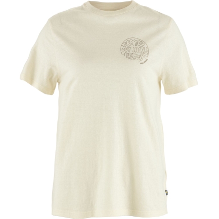 Fjällräven  Hemp Blend Out Here T-shirt Women's Chalk White