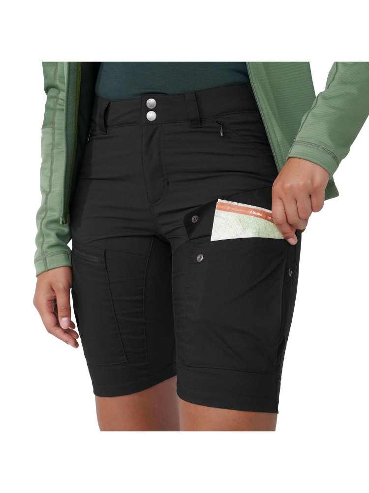 Fjällräven Abisko Midsummer Shorts Women's Black F89857-550 broeken online bestellen bij Kathmandu Outdoor & Travel