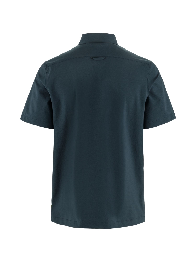 Fjällräven High Coast Pack Shirt SS Dark Navy F12600249-555 shirts en tops online bestellen bij Kathmandu Outdoor & Travel