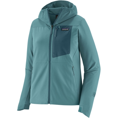 Patagonia  R1 CrossStrata Hoody Women's Wetland Blue