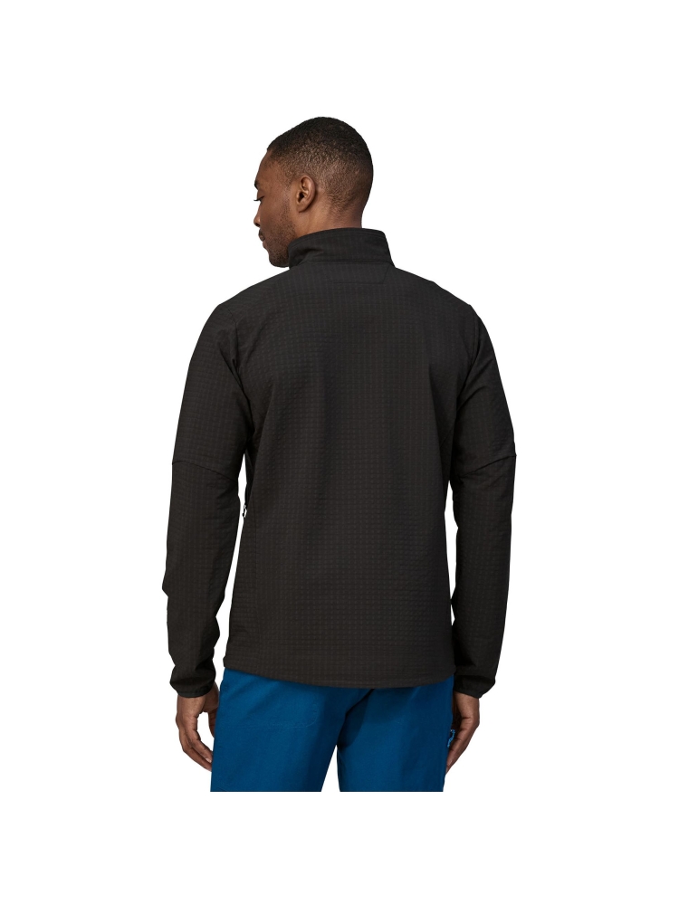 Patagonia R1 TechFace Jkt Black 83581-BLK jassen online bestellen bij Kathmandu Outdoor & Travel