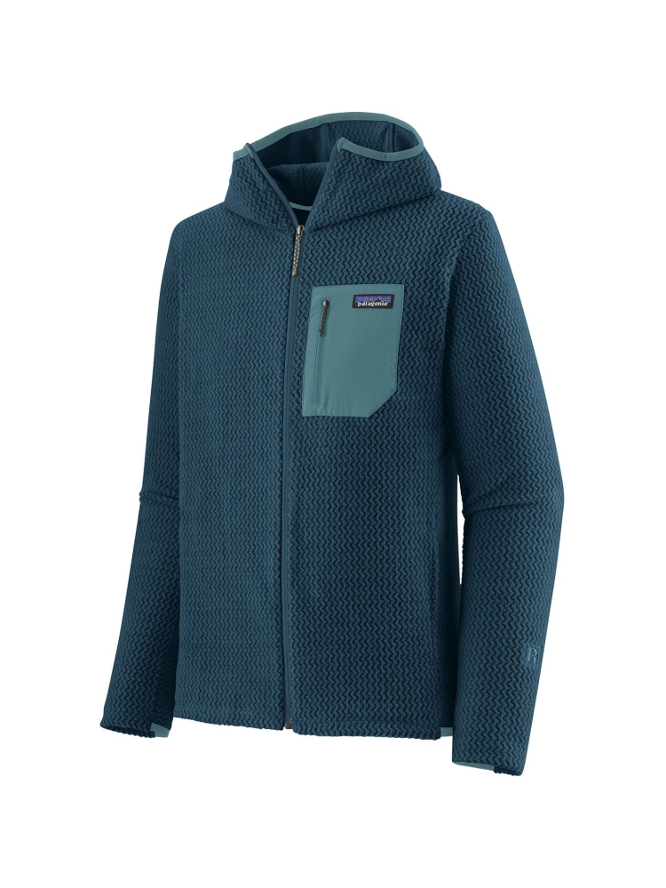Patagonia R1 Air Full-Zip Hoody Tidal Teal 40255-TDT fleeces en truien online bestellen bij Kathmandu Outdoor & Travel
