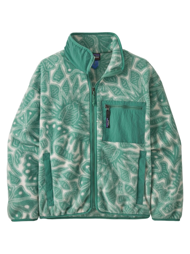 Patagonia Synch Jkt Women's Bees and Flowers: Heartleaf Gr 22955-BFHL fleeces en truien online bestellen bij Kathmandu Outdoor & Travel