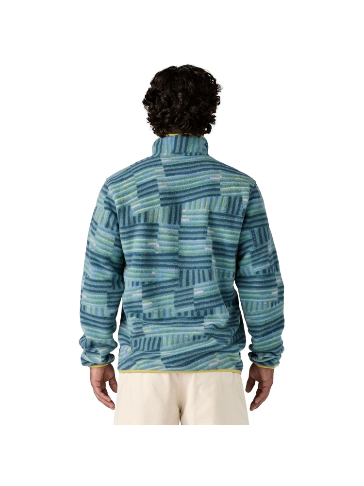 Patagonia LW Synch Snap-T P/O Quilty Fitz: Wetland Blue 25551-QFWE fleeces en truien online bestellen bij Kathmandu Outdoor & Travel