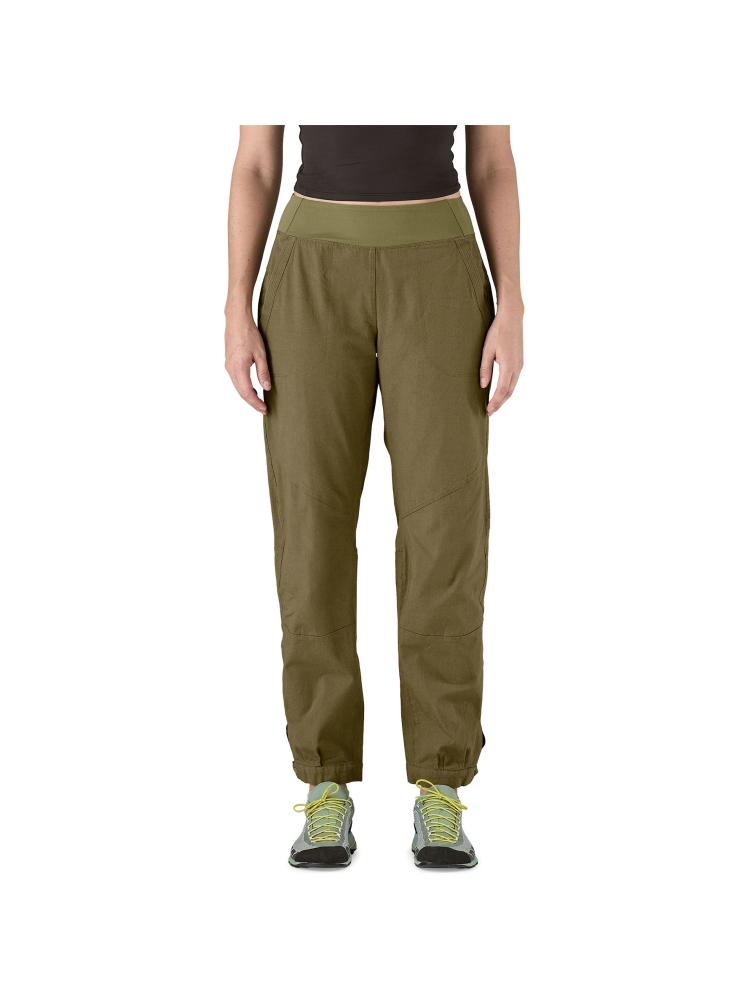 Patagonia Caliza Rock Pants - Reg Women's Tent Green 82910-TGRN broeken online bestellen bij Kathmandu Outdoor & Travel