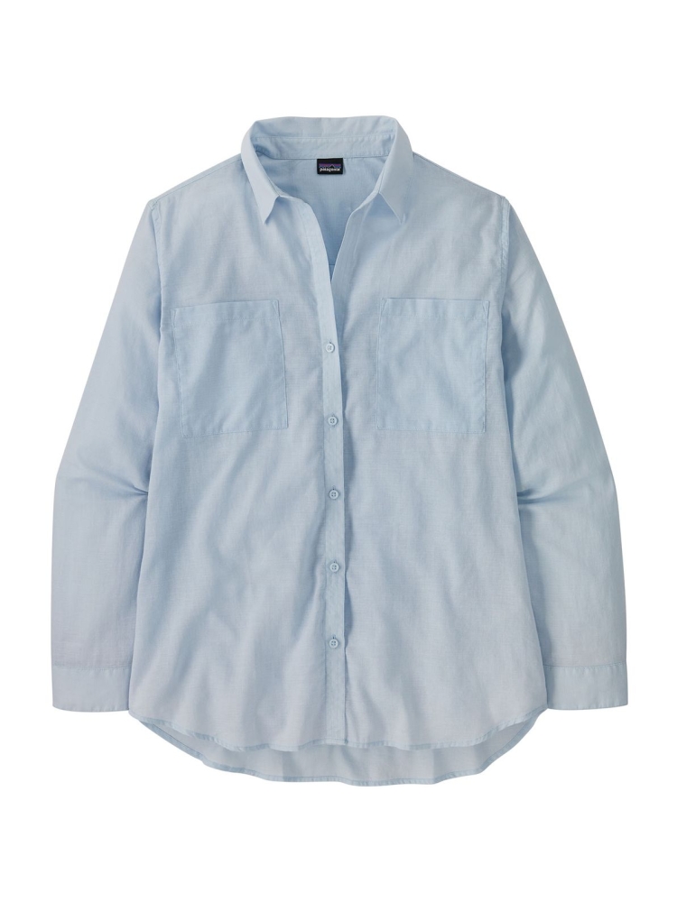 Patagonia LW A/C Buttondown Women's Fleck Blue 54296-FLKB shirts en tops online bestellen bij Kathmandu Outdoor & Travel