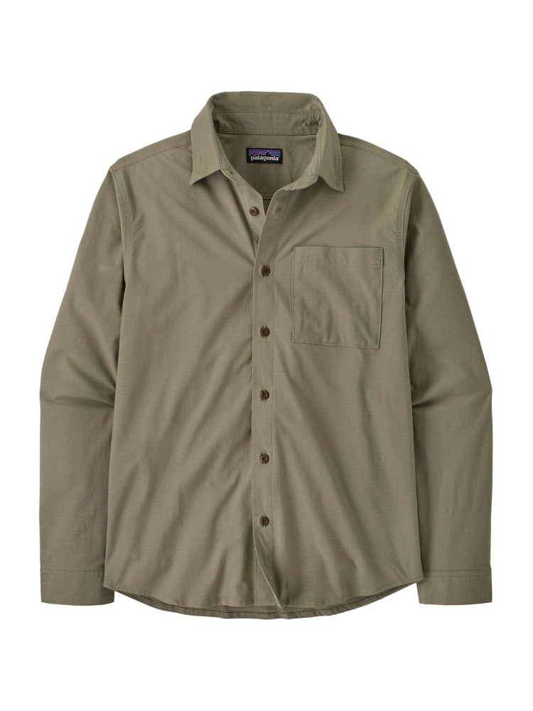Patagonia Nomader Shirt River Rock Green 41815-RVGN shirts en tops online bestellen bij Kathmandu Outdoor & Travel