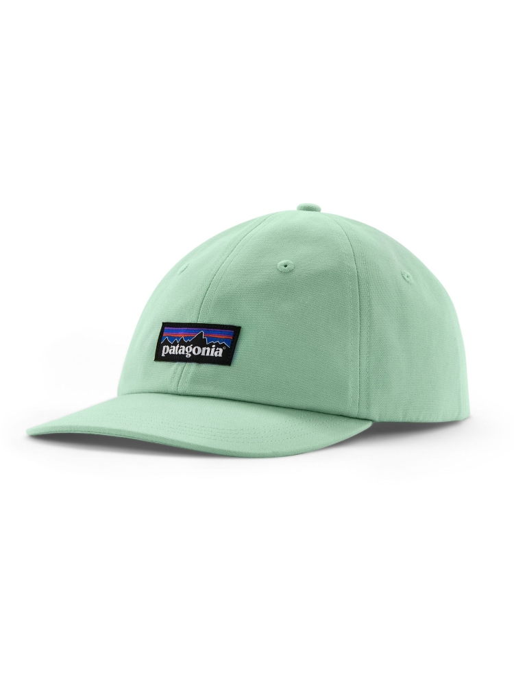 Patagonia Patagonia P-6 Label Trad Cap 38296-RNSG kleding accessoires Patagonia P-6 Label Trad Cap Rinsed Green 38296-RNSG kleding accessoires online bestellen bij Kathmandu Outdoor & Travel