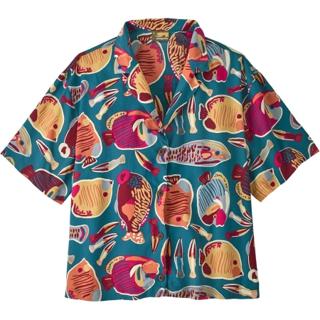 Patagonia  Tidal Threads Shirt Women's Wrasse: Wetland Blue 