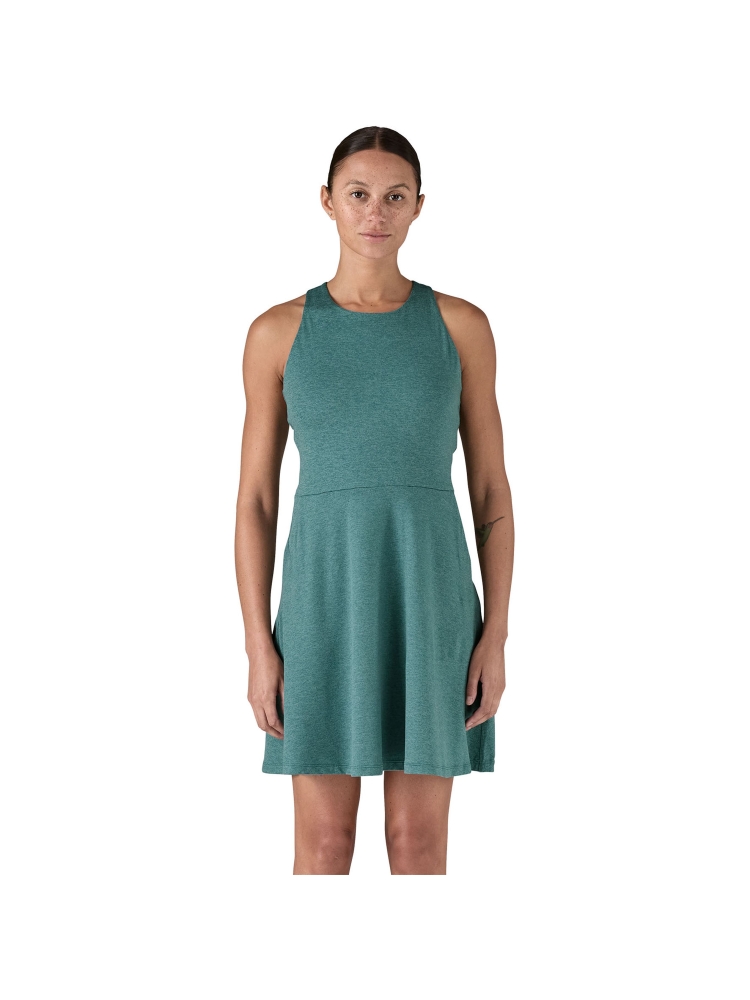 Patagonia Seabrook Dress Women's Wetland Blue 75215-WLDB jurken en rokken online bestellen bij Kathmandu Outdoor & Travel