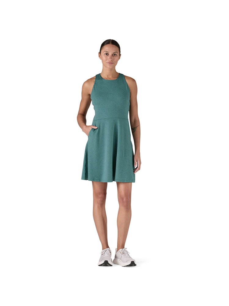 Patagonia Seabrook Dress Women's Wetland Blue 75215-WLDB jurken en rokken online bestellen bij Kathmandu Outdoor & Travel