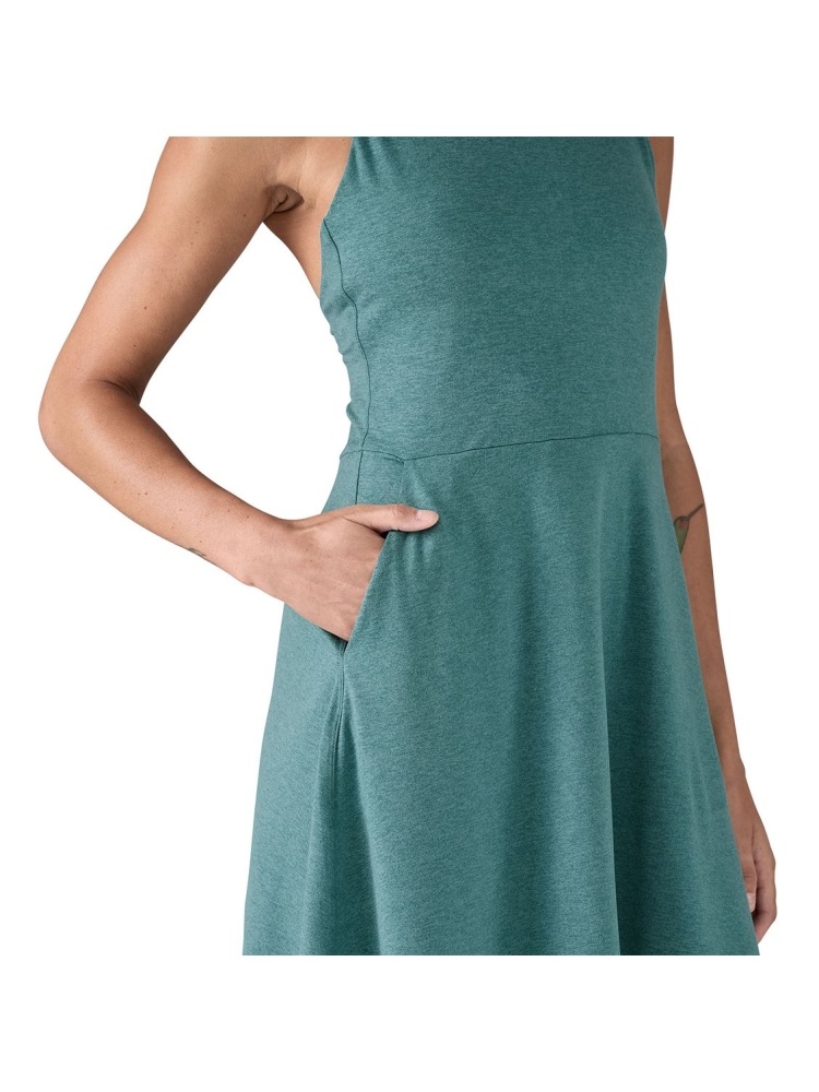 Patagonia Seabrook Dress Women's Wetland Blue 75215-WLDB jurken en rokken online bestellen bij Kathmandu Outdoor & Travel