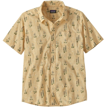 Patagonia  Go To Shirt Lupine Trail: Beeswax Tan