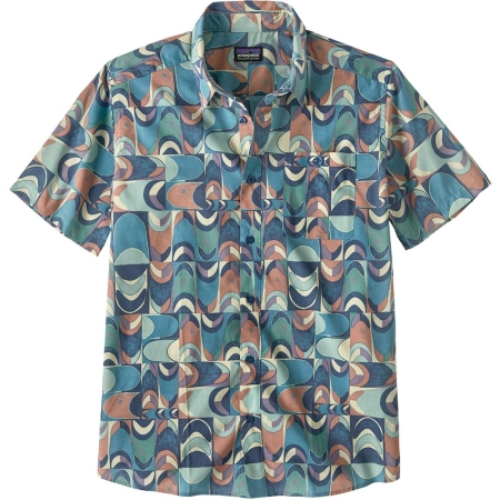 Patagonia  Go To Shirt Swallowtail Geo: Still Blue