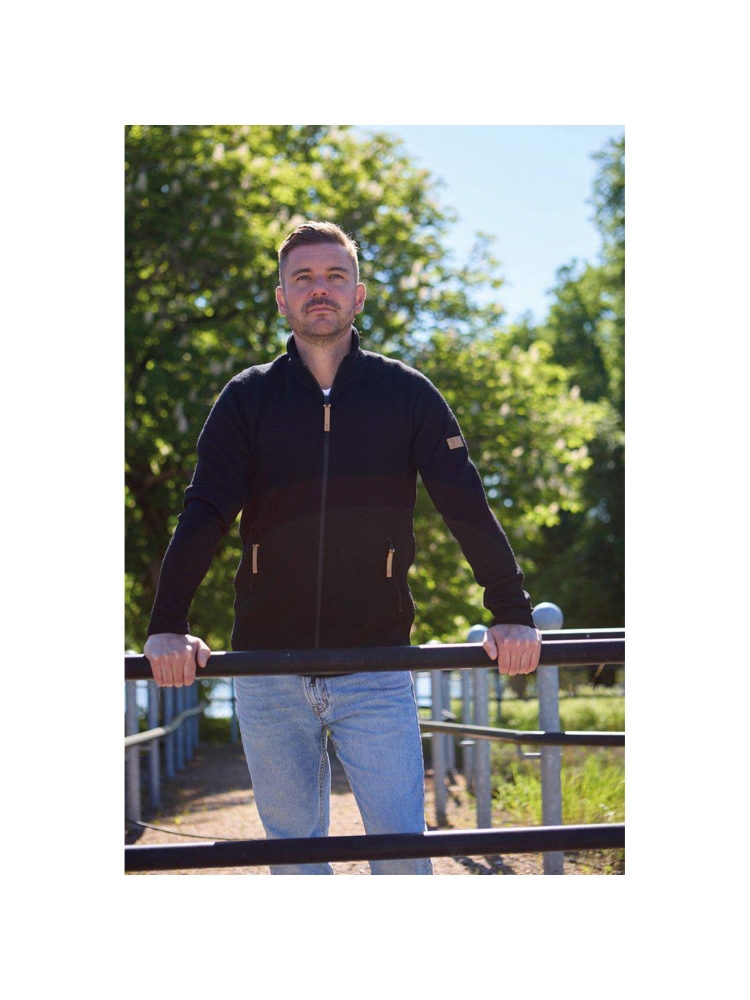 Ivanhoe Volmar full zip Black 2100556-015 fleeces en truien online bestellen bij Kathmandu Outdoor & Travel
