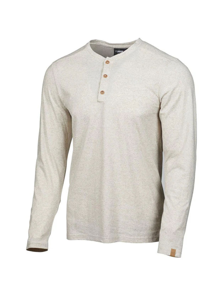 Ivanhoe GY Eje hemp Naturmelange 2200095-712 shirts en tops online bestellen bij Kathmandu Outdoor & Travel