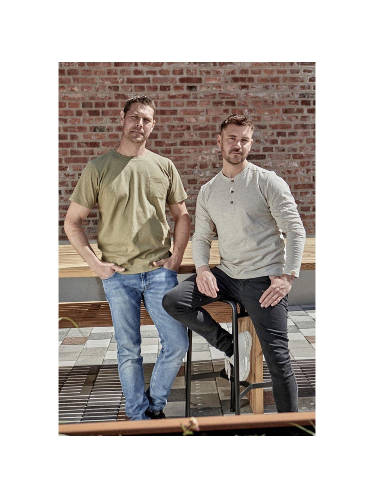 Ivanhoe GY Eje hemp Naturmelange 2200095-712 shirts en tops online bestellen bij Kathmandu Outdoor & Travel
