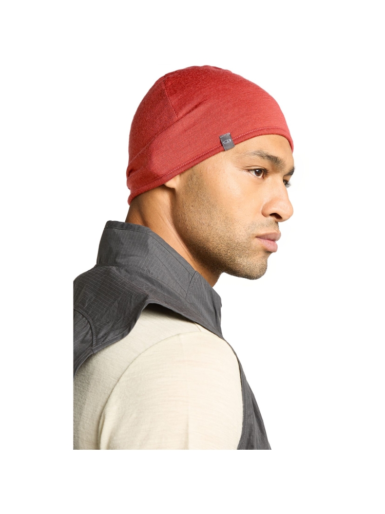 Icebreaker 200 Oasis Revers Beanie Dusty Clay/Jasper IBIBM200-0FQ1 kleding accessoires online bestellen bij Kathmandu Outdoor & Travel