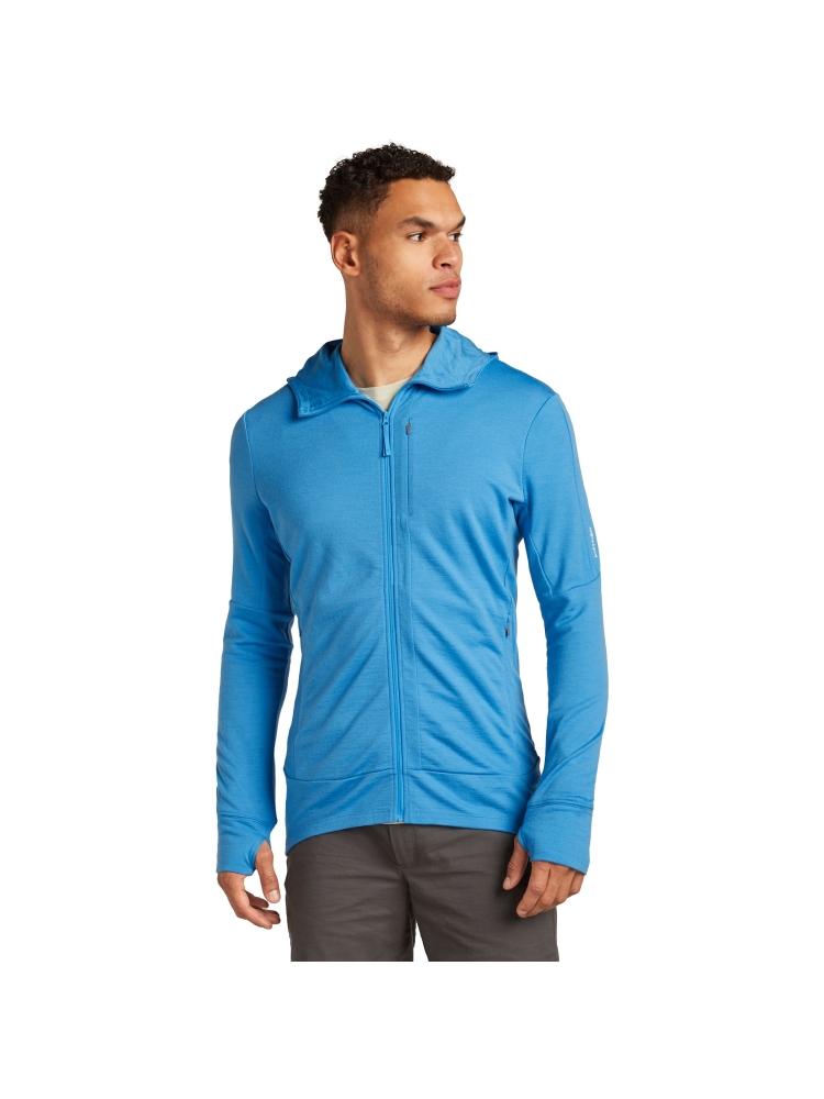 Icebreaker Mer 260 QuantuIV LS Zip Hoodie Actic IBBA56W2-0A01 fleeces en truien online bestellen bij Kathmandu Outdoor & Travel