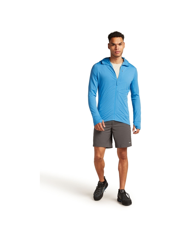 Icebreaker Mer 260 QuantuIV LS Zip Hoodie Actic IBBA56W2-0A01 fleeces en truien online bestellen bij Kathmandu Outdoor & Travel