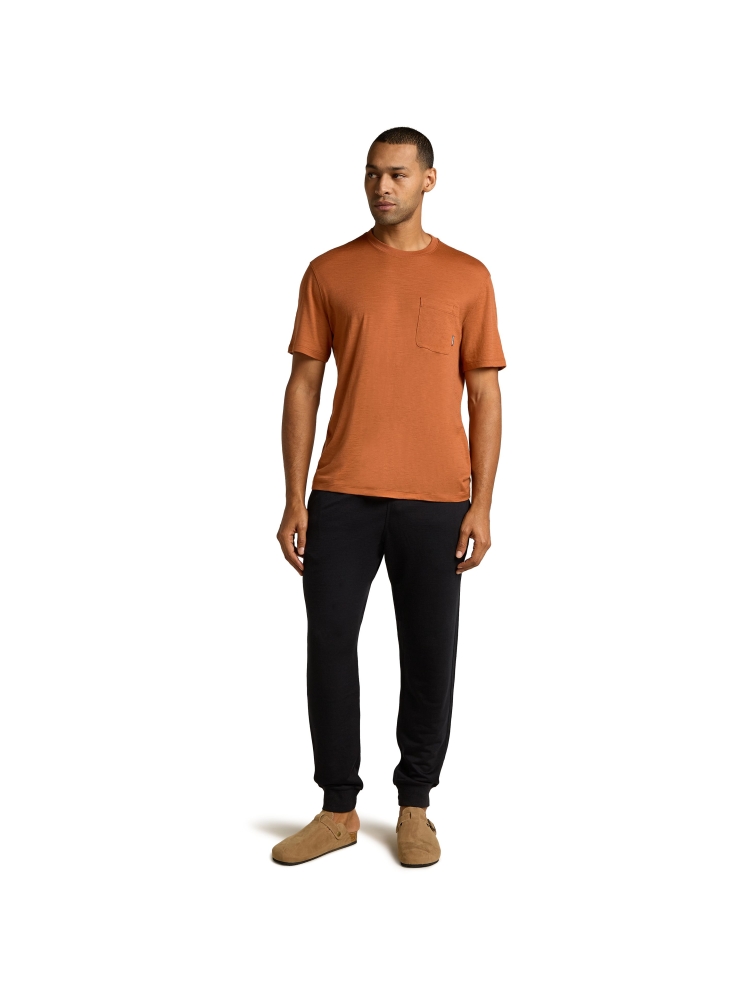 Icebreaker Mer Tech Lite III SS Relaxed Pocket Tee Dusty Clay IB0A56WH-0B01 shirts en tops online bestellen bij Kathmandu Outdoor & Travel