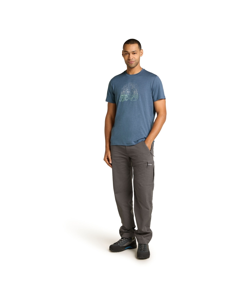Icebreaker Mer 150 Tech Lite III SS Tee Van Camp Dawn IB0A56WR-A761 shirts en tops online bestellen bij Kathmandu Outdoor & Travel