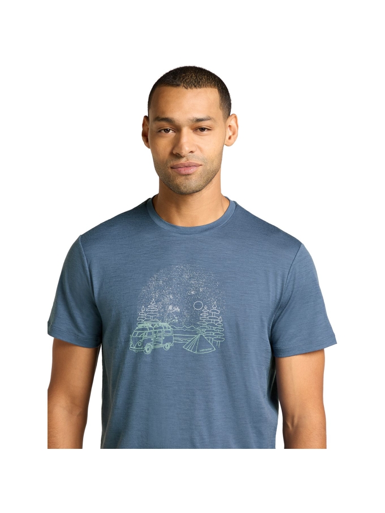 Icebreaker Mer 150 Tech Lite III SS Tee Van Camp Dawn IB0A56WR-A761 shirts en tops online bestellen bij Kathmandu Outdoor & Travel