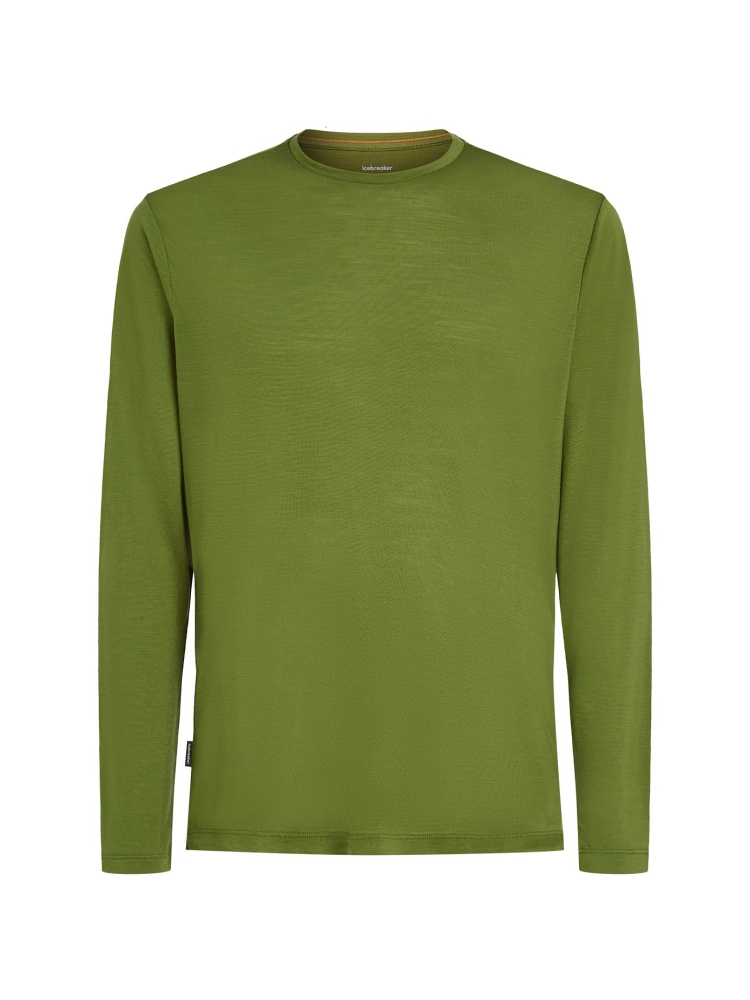 Icebreaker Mer 125 Cool-Lite Sphere III LS Tee Sphagnum IB0A56ZL-0BD1 shirts en tops online bestellen bij Kathmandu Outdoor & Travel