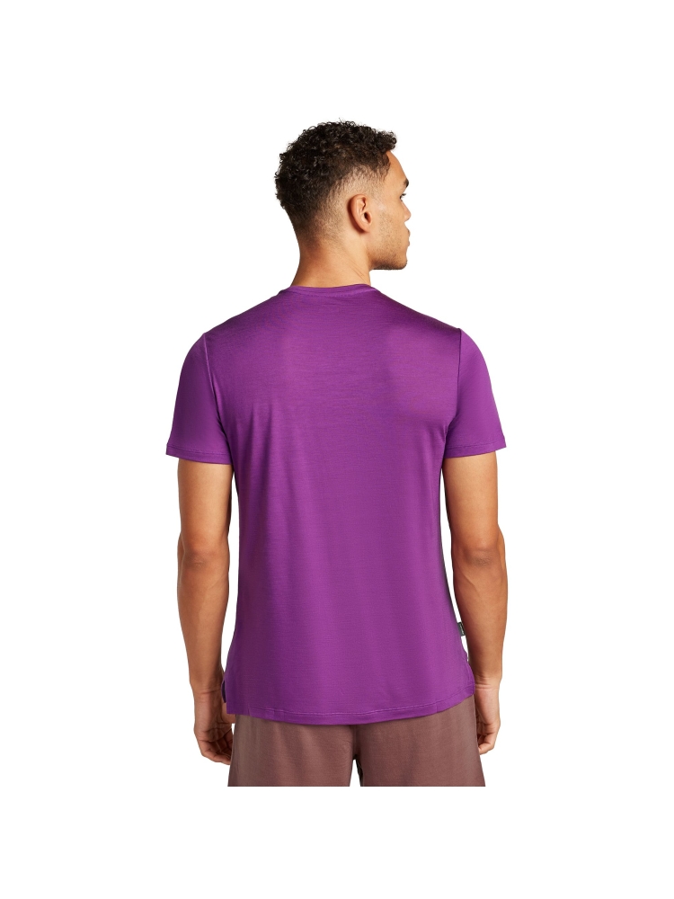 Icebreaker Mer 125 Cool-Lite Sphere SS Tee Across Passion IB0A5781-0A31 shirts en tops online bestellen bij Kathmandu Outdoor & Travel